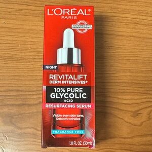 L'Oreal Revitalift Glycolic Acid Serum - 10% Glycolic Acid - NEW
